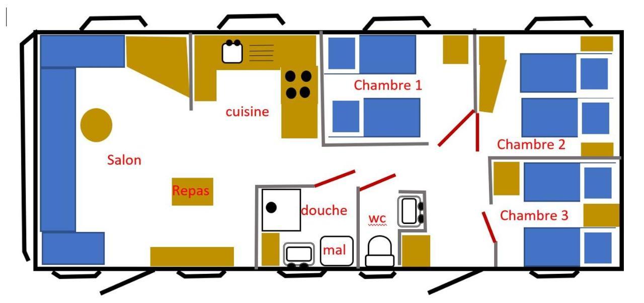 Mobilhome Saint-Jean-de-Monts Eksteriør billede